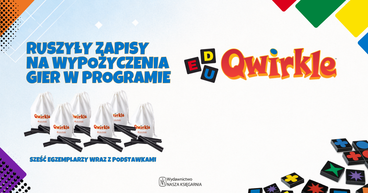 Program wypożyczeń zestawów Qwirkle dla szkół